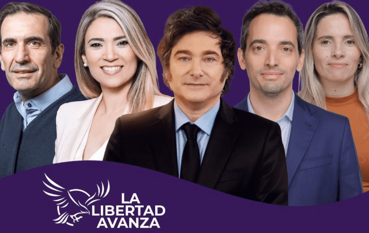 JAVIER MILEI MOSTRÓ SU APOYO A NADIA MÁRQUEZ Y GASTÓN RIESCO, POSTULANTES POR LA LIBERTAD AVANZA EN NEUQUÉN 