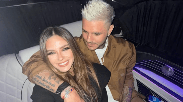 La China Suárez e Icardi partieron del país y compartieron una sugestiva foto desde el&nbsp;avión