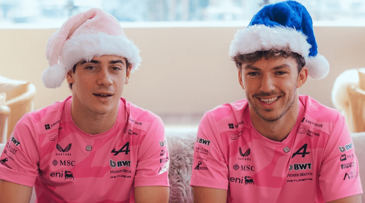 La Fórmula 1 difundió la comparación entre Colapinto y Gasly en la temporada&nbsp;2025