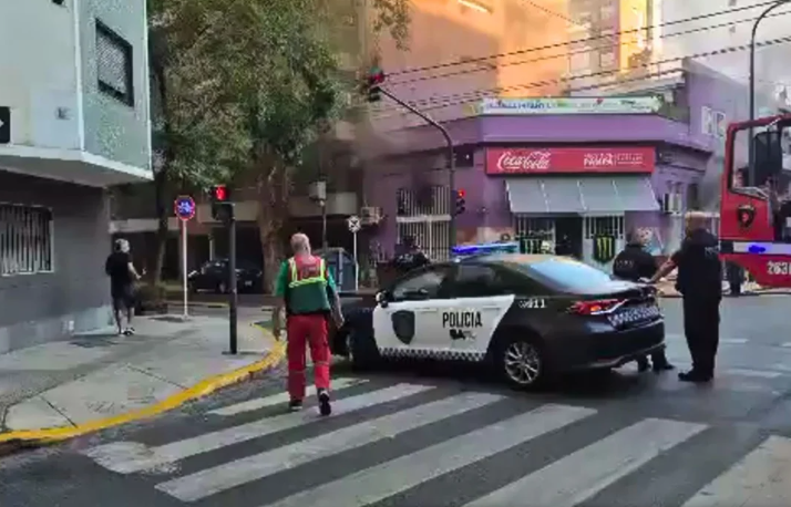 Controlaron un incendio en un almacén del barrio&nbsp;Belgrano