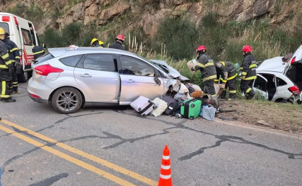 Un choque frontal en la ruta provincial dejó un saldo desgarrador de&nbsp;fallecidos