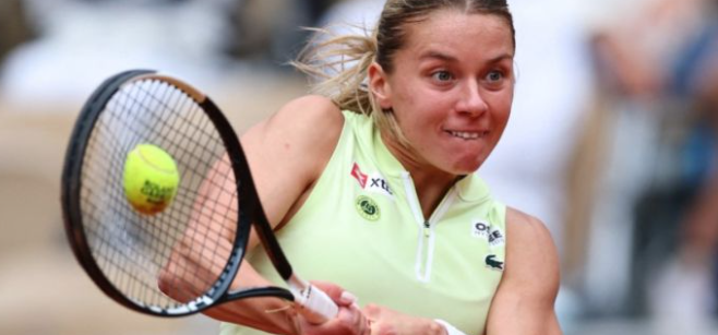 La sorpresa de Roland Garros: Chwalinska en semifinales tras recuperarse