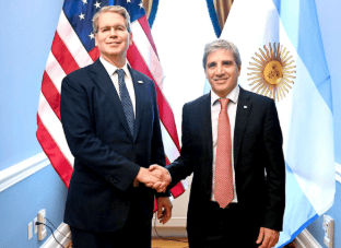Argentina fortalece su vínculo con Estados Unidos en el G20: Caputo se reunió con Scott Bessent para consolidar la alianza&nbsp;estratégica